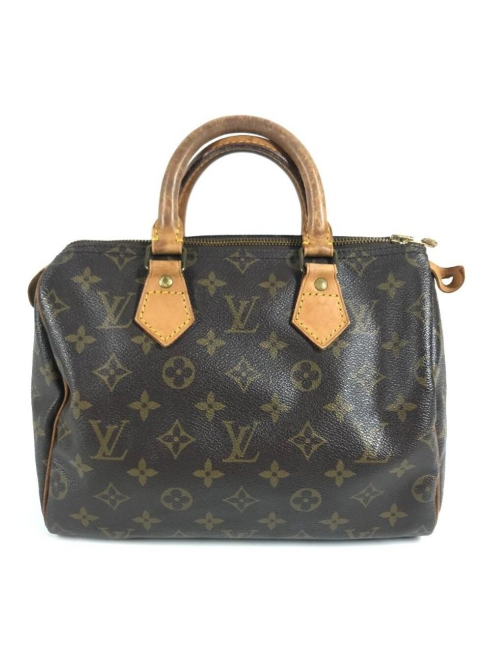 Louis Vuitton Handbag Speedy 25 Monogram Canvas Brown